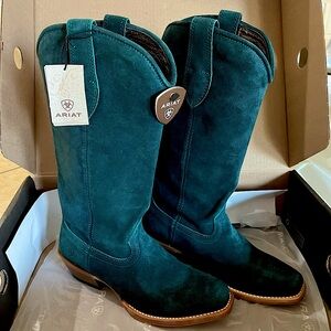 Ariat Memphis Boot • Teal • Size 8 • Original $229